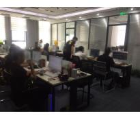 新华国金中心写字楼精装修353㎡