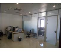 天津万达中心写字楼精装修150㎡