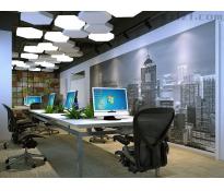 远洋国际中心写字楼中等装修800㎡