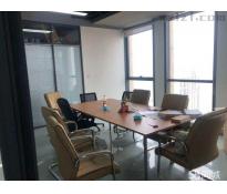 天津万达中心写字楼中等装修210㎡